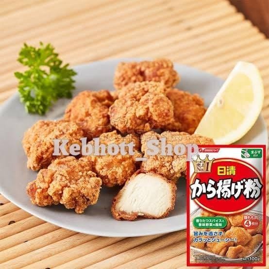 

SALE !!! NISSHIN KARAAGEKO 100GR PREMIKS TEPUNG BUMBU KAARAGE READYY