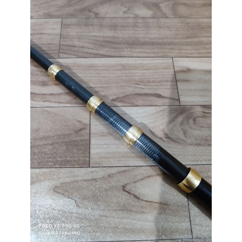 Tegek Carbon Oxgn Zoom Pole 360 / 450 / 540 ( Drat )(Ruas Pendek)