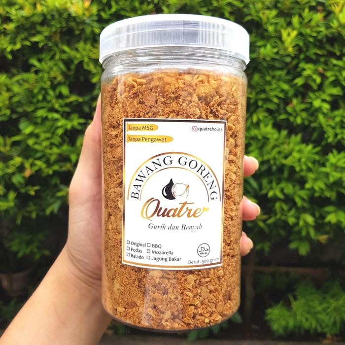 

SALE !!! BAWANG PUTIH GORENG 500 GRAM (CINCANG) READYY