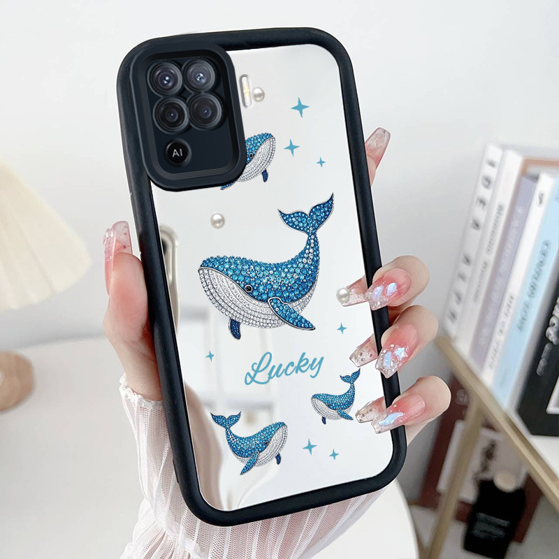 Casing Hp untuk OPPO A94 F19 Pro Reno 5F Reno 5 Lite Case Casing silikon tahan HP Softcase Kasing Pa