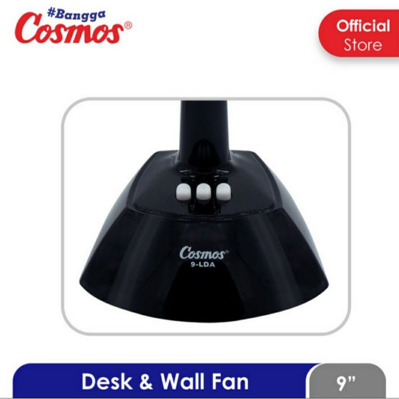 Kipas Angin Meja & Dinding Cosmos 9 LDA 9 DNA Desk & Wall Fan Cosmos 9 LDA 9 DNA