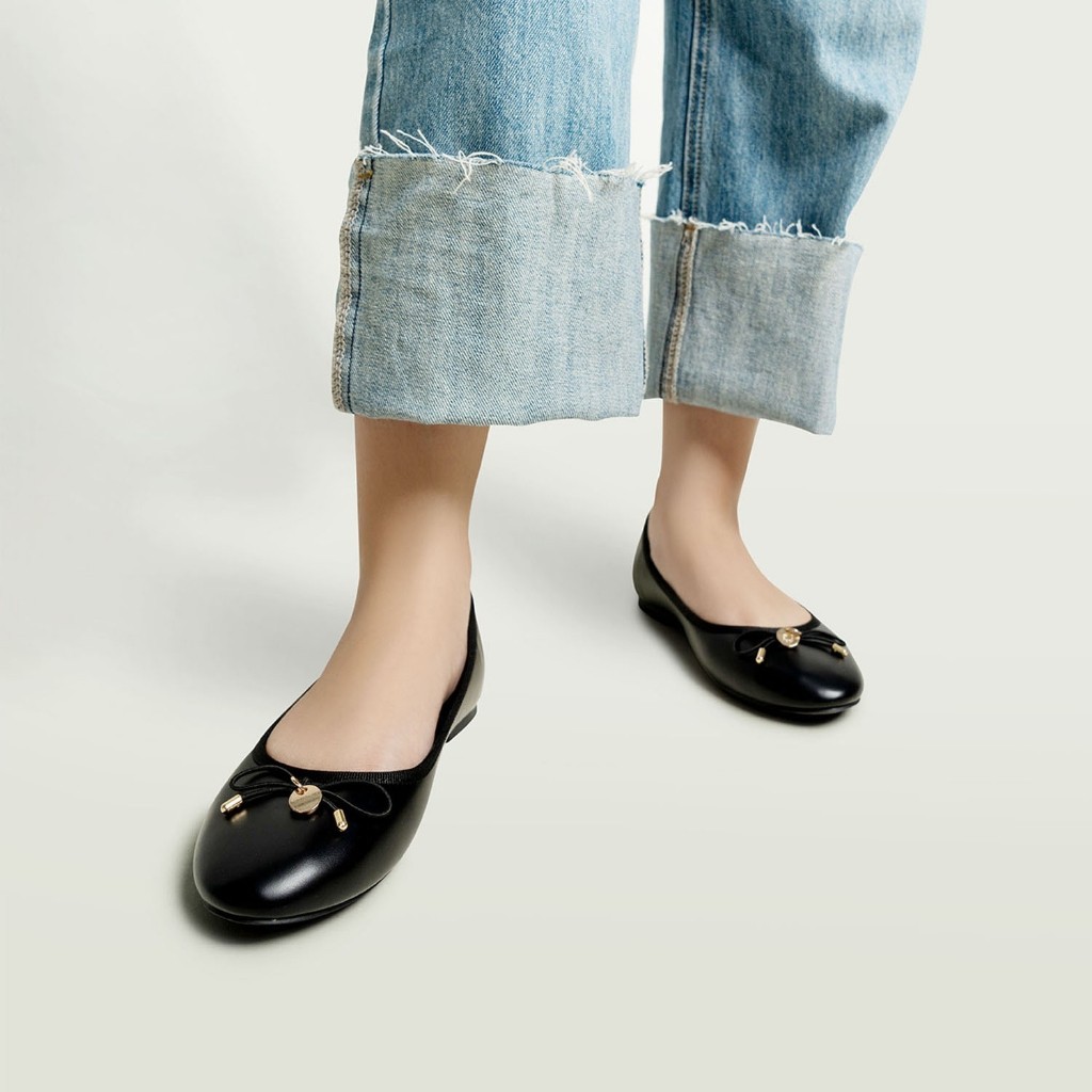 URBAN&CO ESSENTIALS SEPATU FLATSHOES SLIP ON FLAT SHOES WANITA - BELVIA
