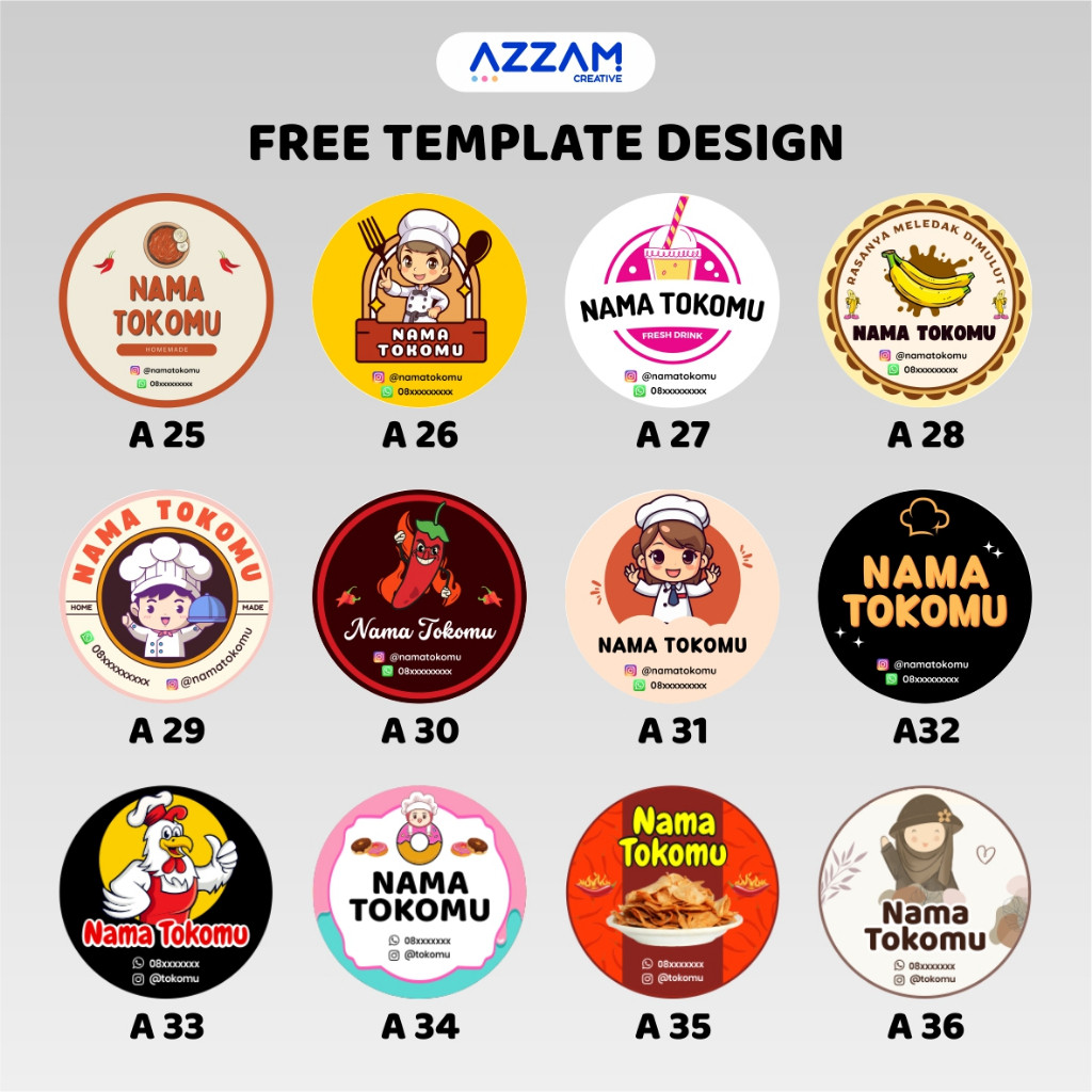 

[ PAKET 500 PCS ] STIKER / STICKER / STIKER LABEL / STICKER LABEL / LABEL / STIKER CUSTOM / STICKER