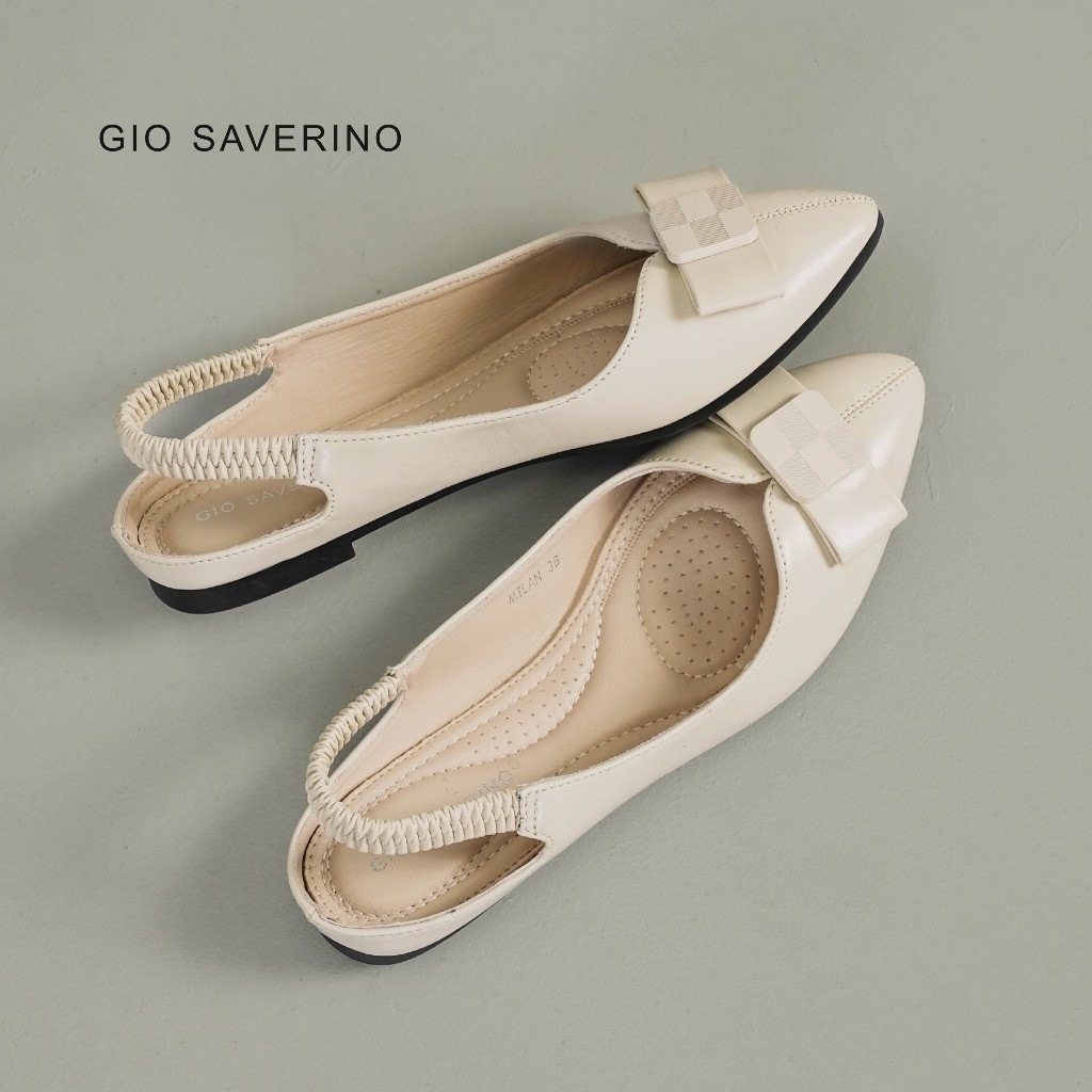 GIO SAVERINO SANDAL SEPATU WANITA FLAT SHOES MILAN