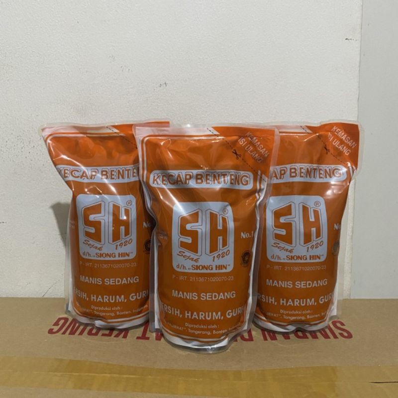 

Kecap Manis SH Benteng Refill 620ml