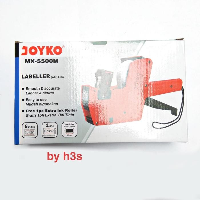 

Joyko Alat Label Harga Price Gun Tembakan Harga 1 Baris 8 Digit MX5500