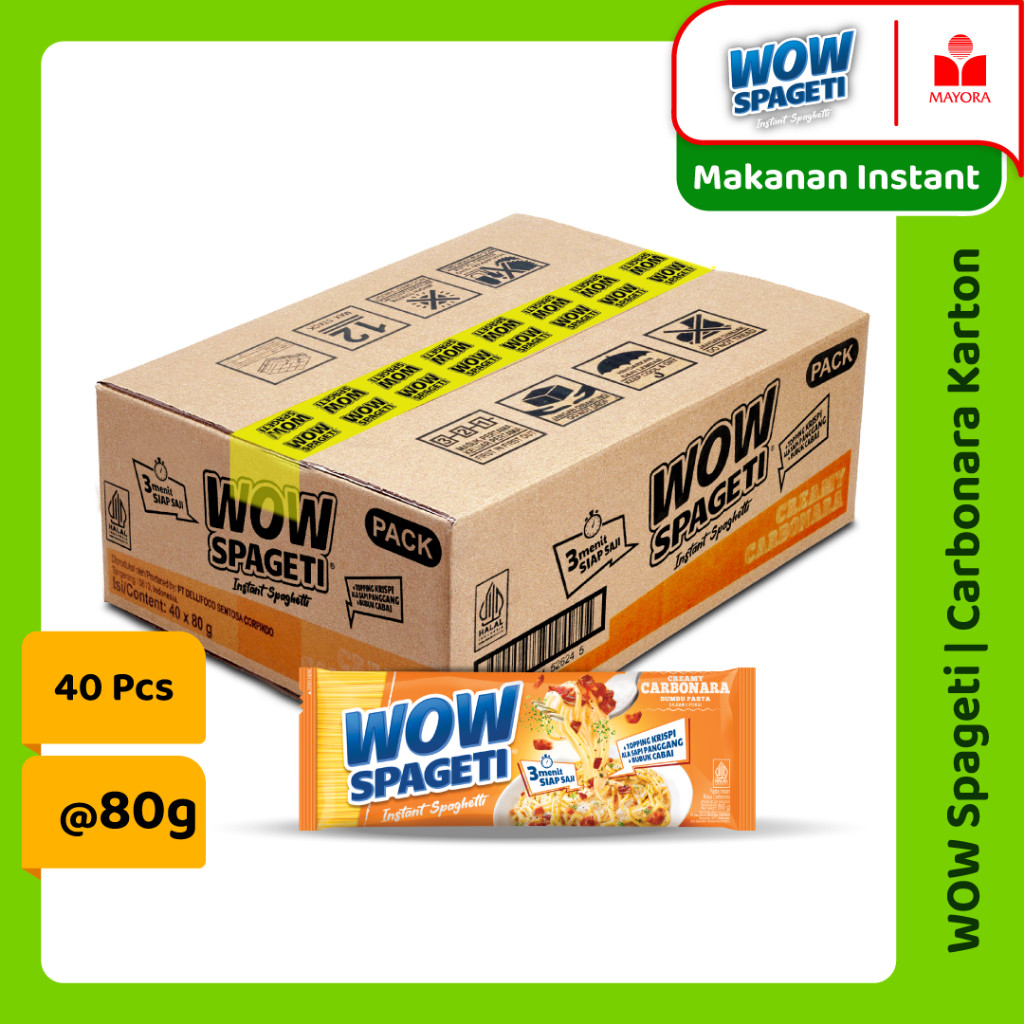 

Pata Wow Pageti Creamy Carbonara Dengan Topping Daging Panggang