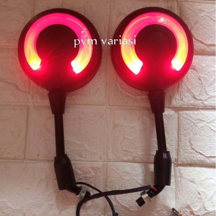 [Gosy] Spion Motor Scoopy Lampu Led Spion Bulat Scoopy Led Spion Scoopy Lampu Led Motor Honda