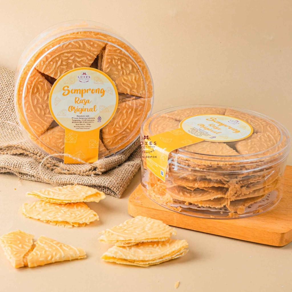 

Loves Semprong Original Kue Semprong Toples Reguler; Enak, Halal & Higienis WE!!