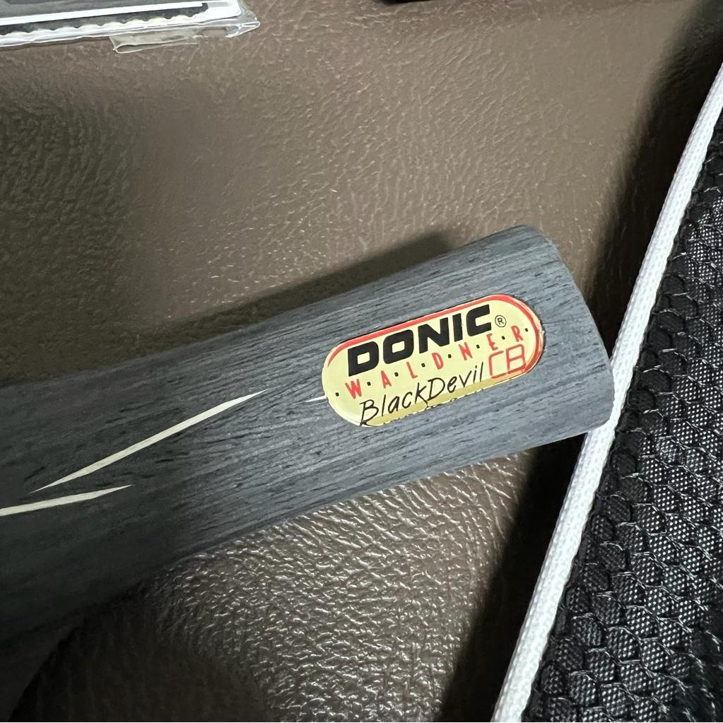 Raket Tenis Meja Donic Black Devil Kombinasi Karet Set