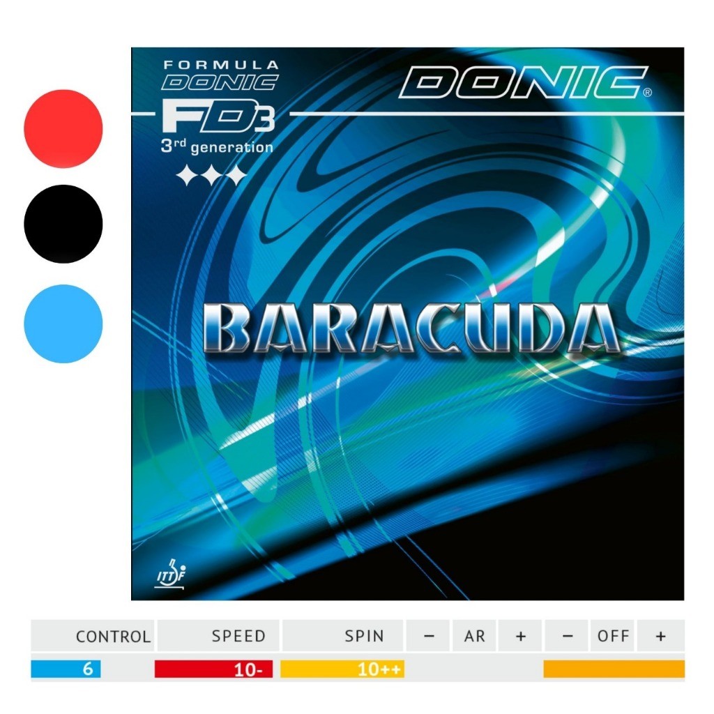 Donic Baracuda / Karet Bet Pingpong Rubber Tenis Meja