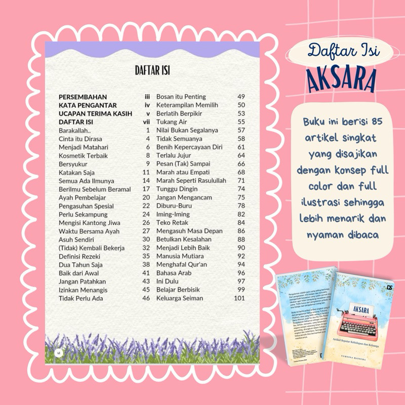 [ORIGINAL] Parenting Sarra Risman I Aksara Artikel Seputar Kehidupan dan Keluarga