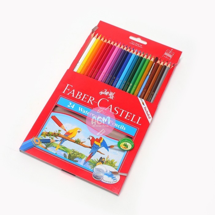 

Big Boss - Faber Castell Pencil Watercolour 24 Warna - Per Set