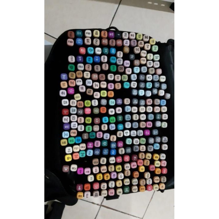 

Big Boss - Touch Art Marker 262 Color Double Headed Marker Set Multi Color Spidol