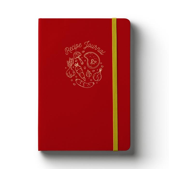 

Big Boss - A5 Recipe Journal Red