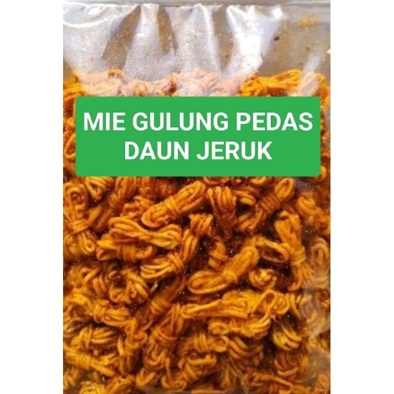 

MIE GULUNG PEDAS Daun Jeruk 500gr WE!!