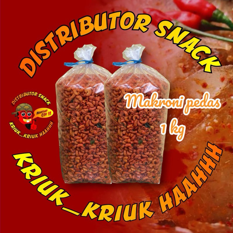 

Makaroni pedas 1kg / makroni pedas daun jeruk 1kg WE!!