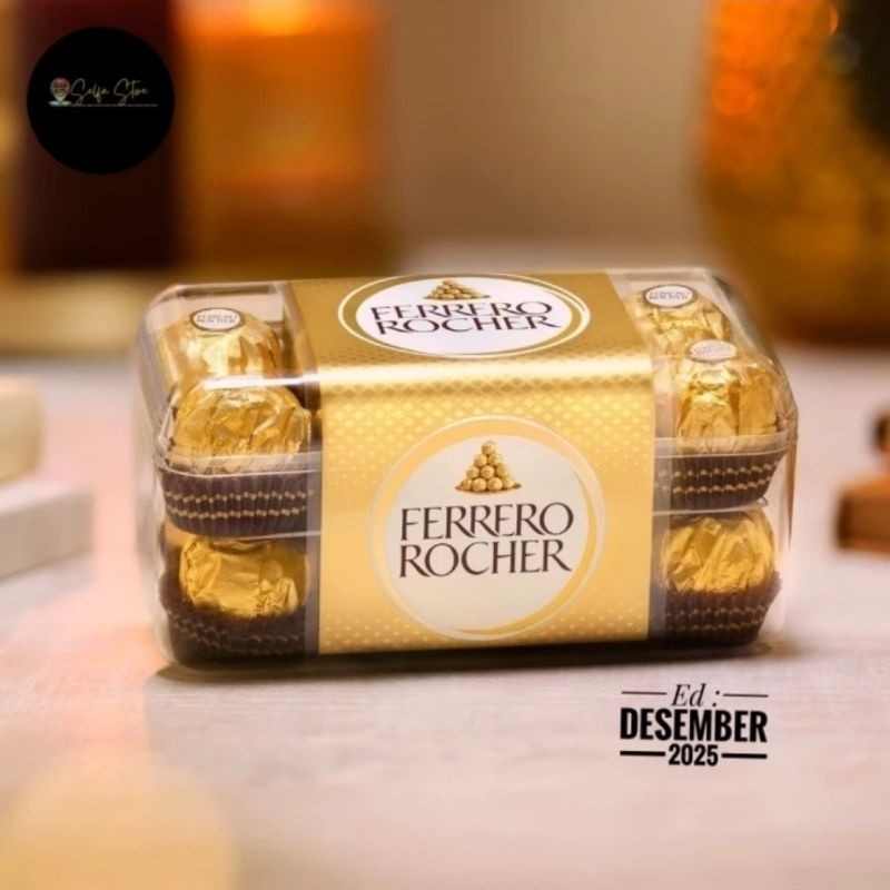 

Coklat Ferrero Rocher isi 16pcs T 16 Halal WE!!