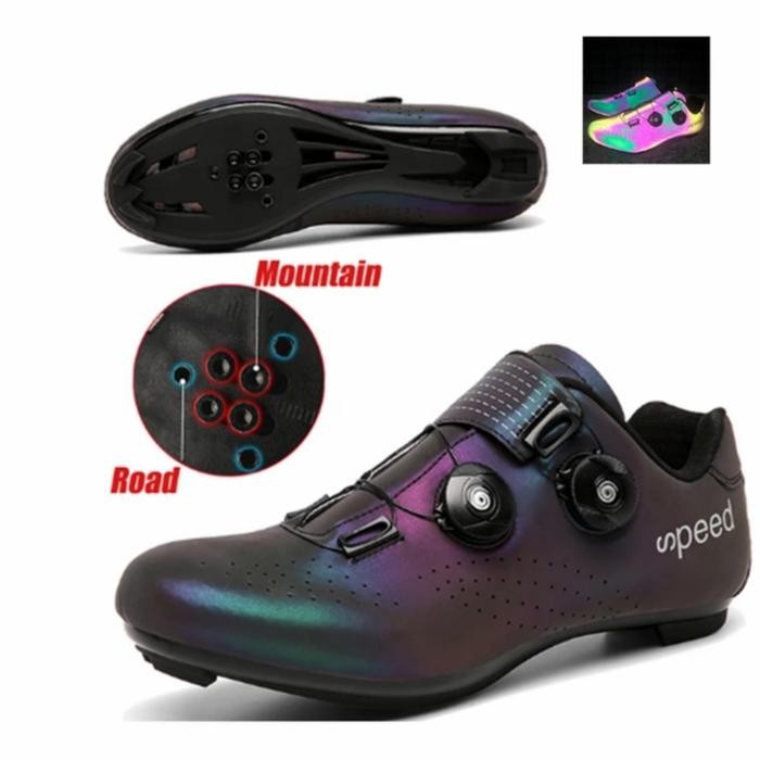 Speed Sepatu Sepeda Multi Cleat Roadbike Mtb Sepatu Cleat Lunous
