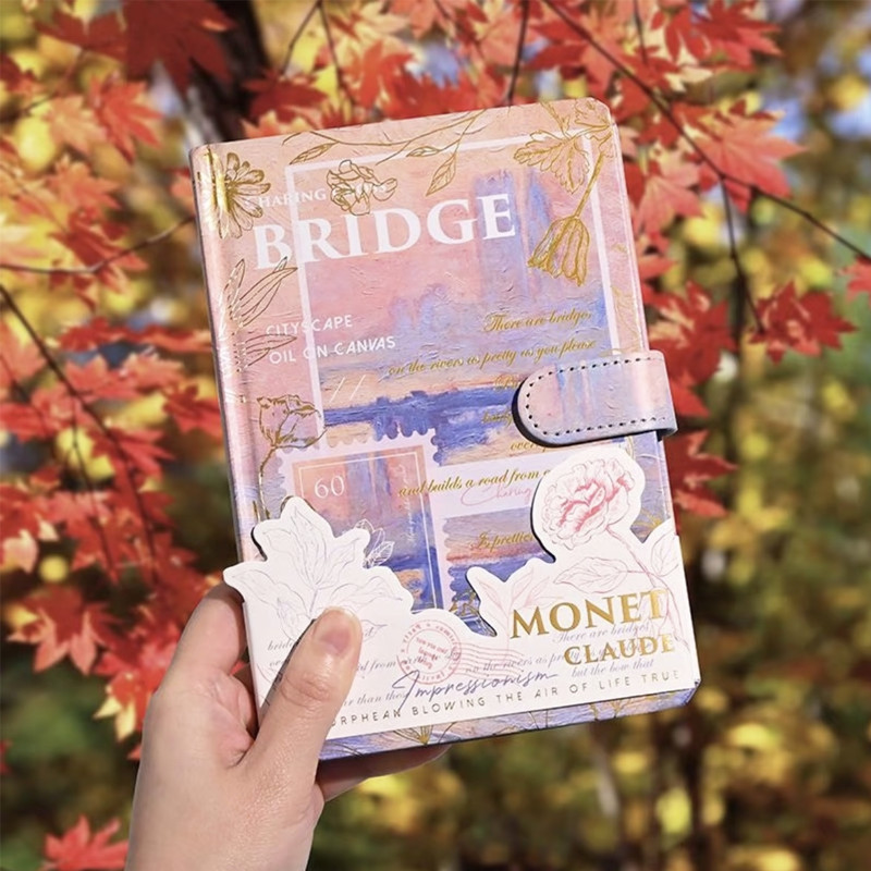 

Full Color Buku Diary Hardcover Notebook Buku Book Nature Pemandangan Korea Vintage Lucu Notebook