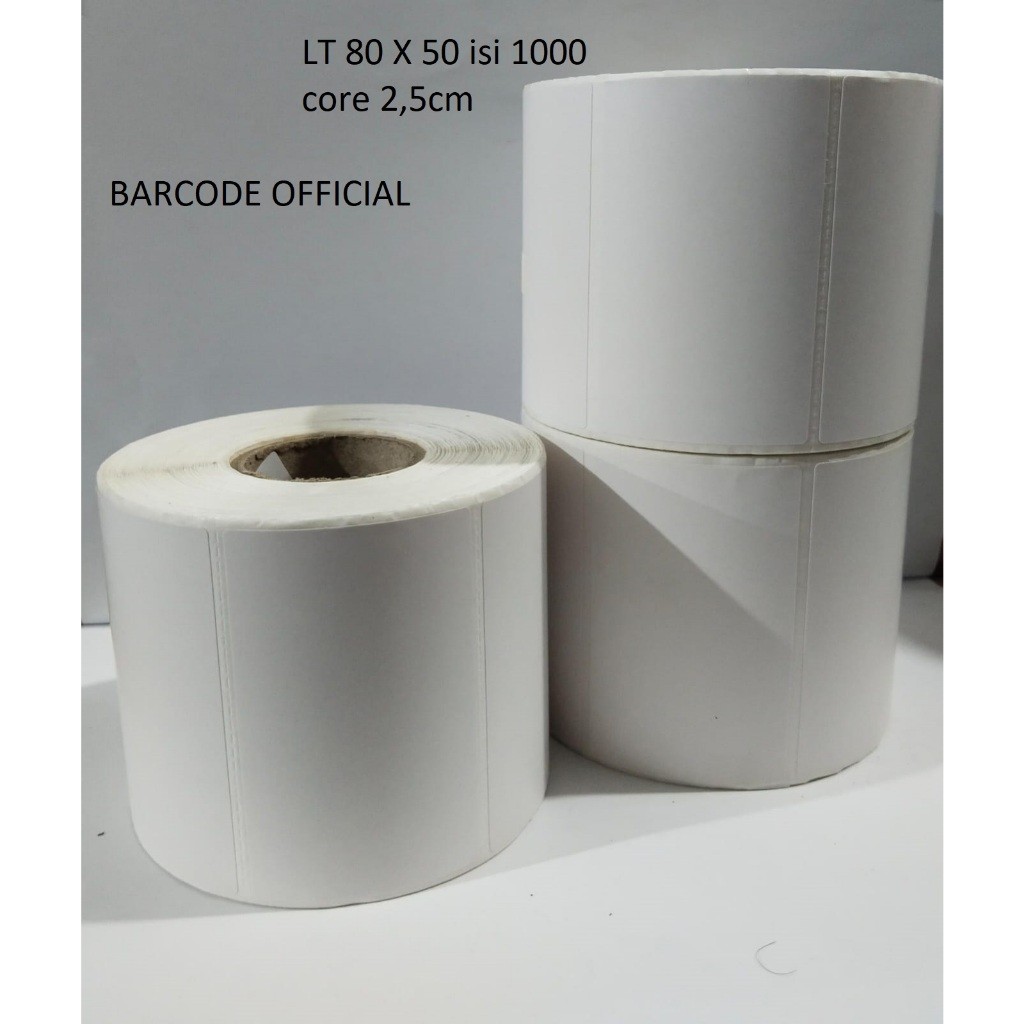 

LABEL THERMAL UK.80 mm x 50 mm ISI 1.000 PCS