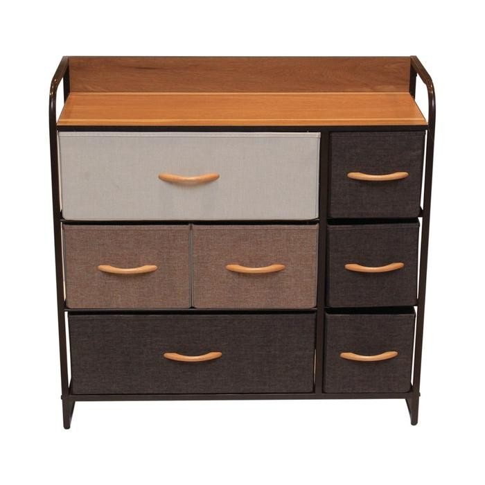 Informa Floyd Laci Penyimpanan 7 Tingkat Laci Kabinet Serbaguna Cabinet Penyimpanan Indoor
