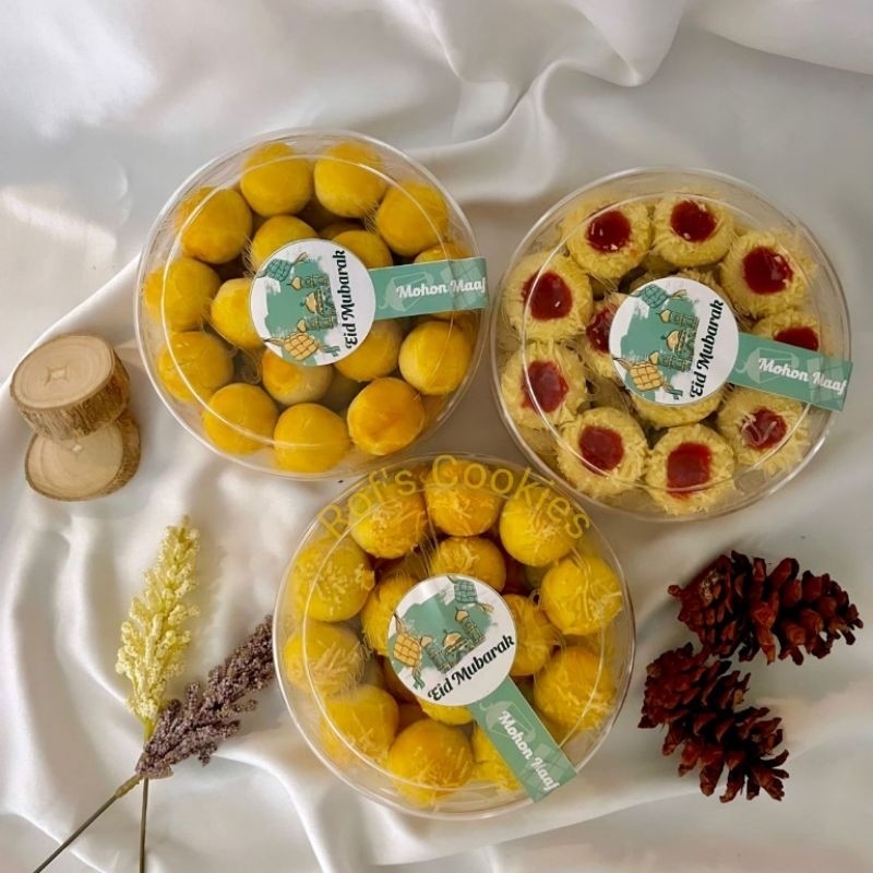 

Olivoliv Snack Aneka Kue Kering Cookies Homemade 500 Gram Nastar Kastengel Putri Salju Thumbprint