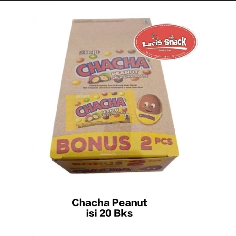 

Olivoliv Snack Chacha Milk Chocolate/Peanut Box