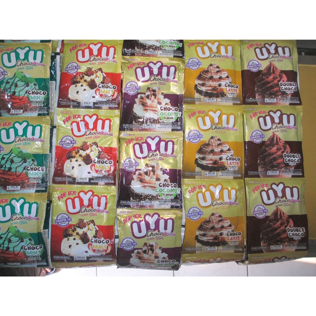 

Olivoliv Snack Pop Ice Uyu Choream Isi 20 Pcs Satu Renceng