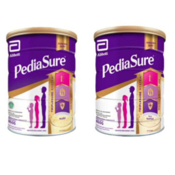 

Olivoliv Snack Pediasure Triplesure Vanilla / Madu 850 Gram