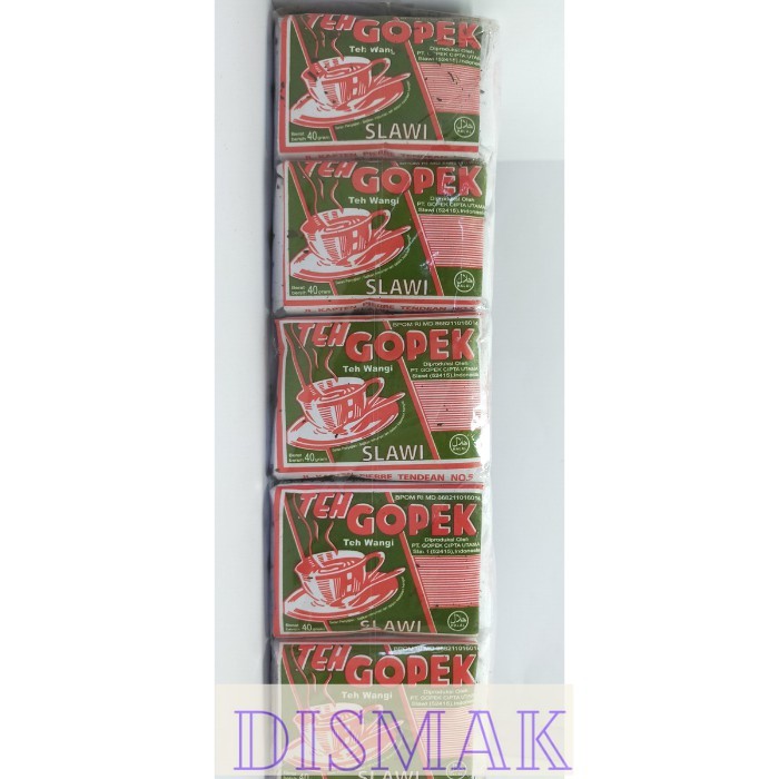 

Teh Gopek Slawi 10 x 40 gram