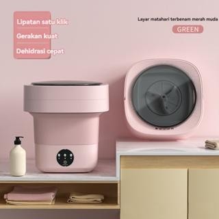 Mesin Cuci Mini Dengan Pengering Kecil Lipat Mesin Cuci Portable Ringan Mesin Cuci Binatu Perjalanan