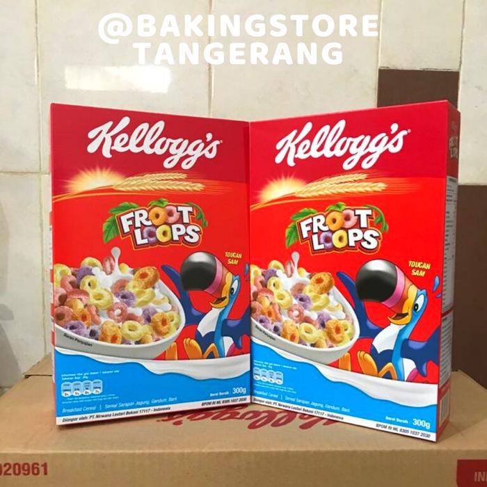 

JTTOP" KELLOGS FROOT LOOPS 300 GR - SEREAL FROOT LOOPS