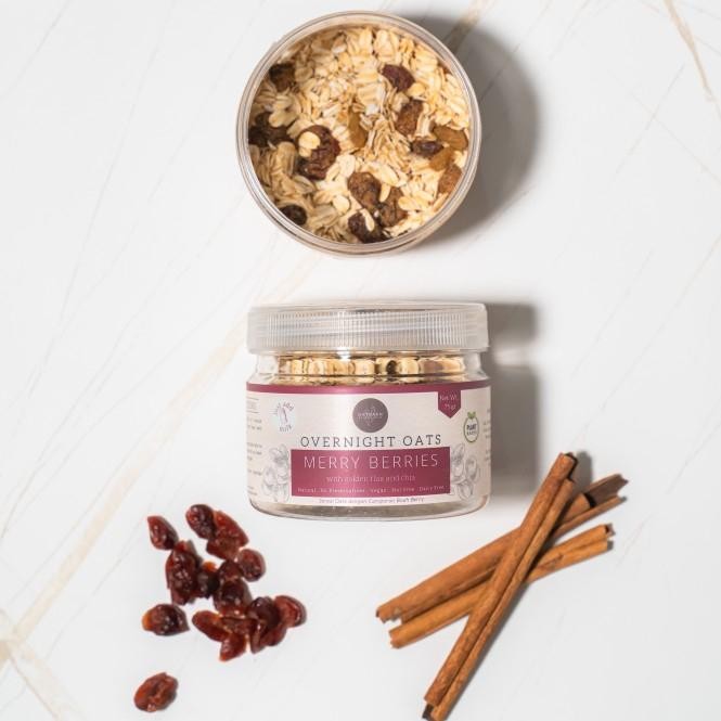 

JTTOP" OATBARN OVERNIGHT OATS - BUNDLE OF 3 OATMEAL