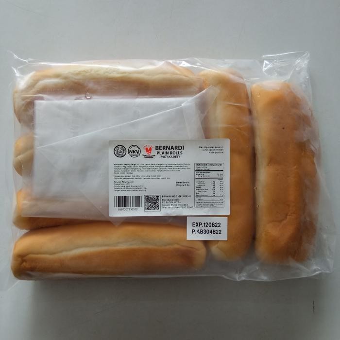 

JTTOP" BERNARDI ROTI HOT DOG 6 PCS