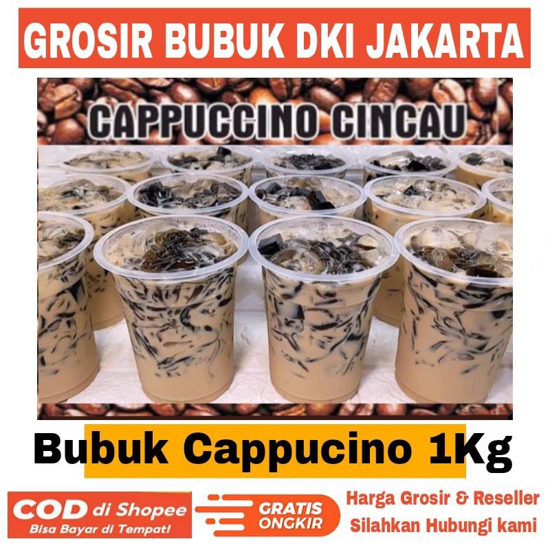 

Bubuk Cappucino Capcin Starbuk 1Kg Terlaris Usaha Dipinggir Jalan