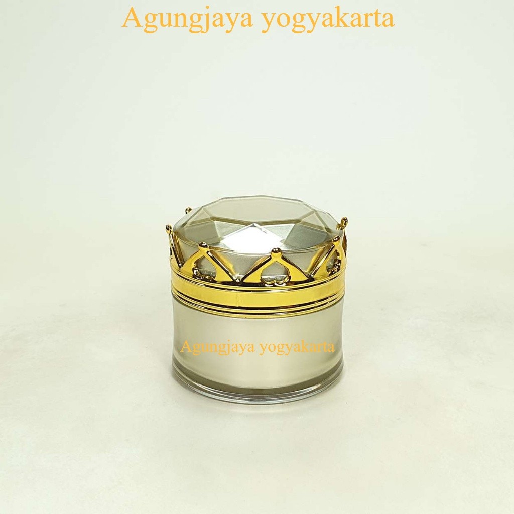 Happygardens Pot 20 Gr Mahkota Acrilic / Pot 15 Gr Mahkota Acrilic / Pot Acrilic / Pot Cream Acrilic