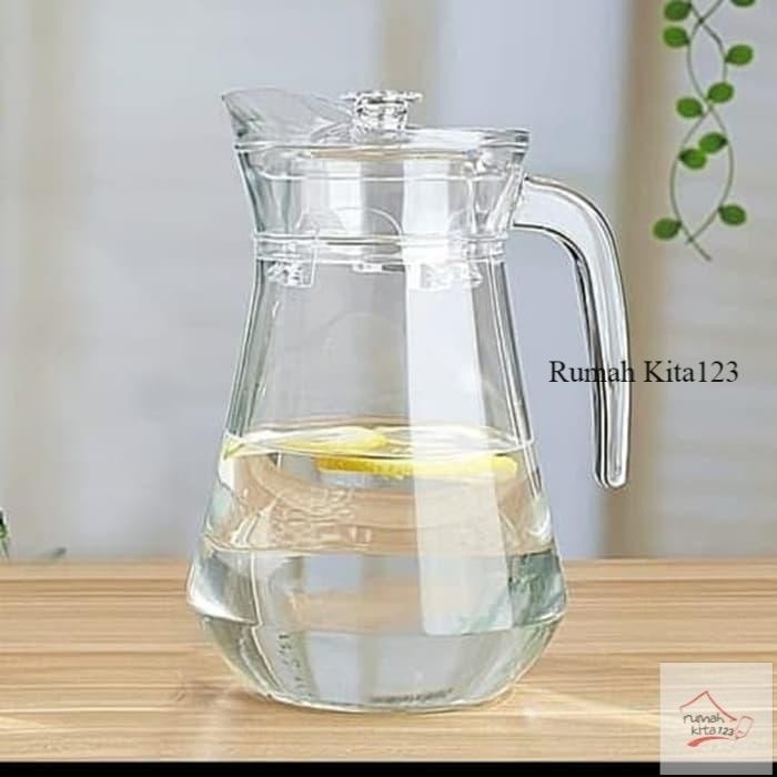 New ` Pitcher / Teko / Water Jug Kaca Beling