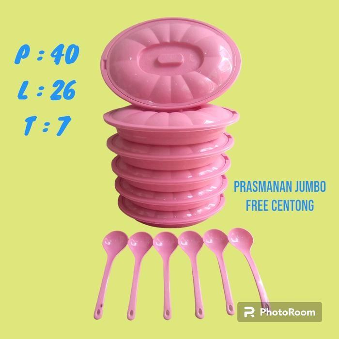 New ` PRASMANAN JUMBO OVAL + CENTONG Plastik Dapur basi Kitchenware Sayur
