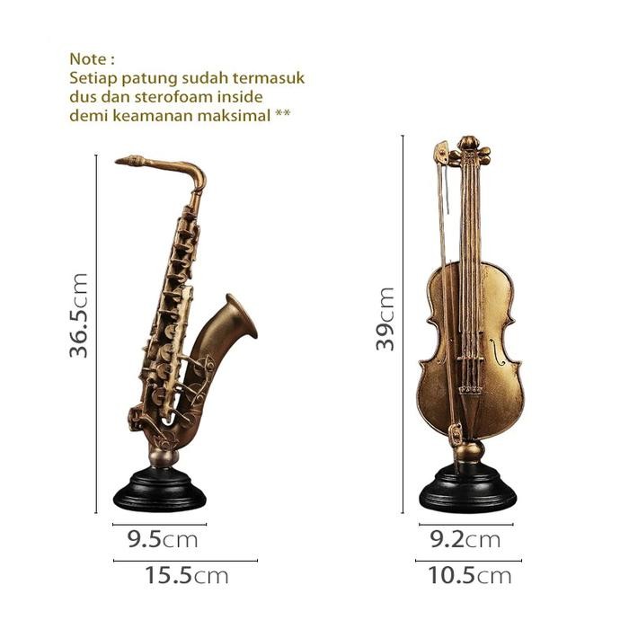 Pajangan Aesthetic Hiasan Rumah Mewah Ornamen Patung Pajangan Meja