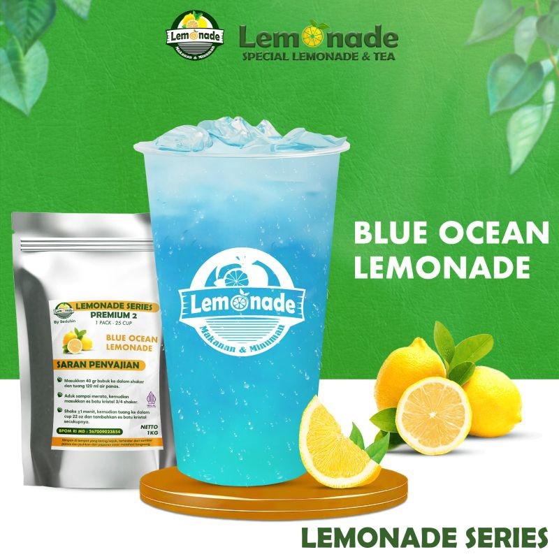 

Blue ocean Lemonade 1KG / Bubuk Minum Premium