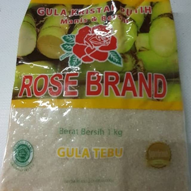 

Gula Rose Brand 1 kg Gula Tebu Kuning Satuan Murah