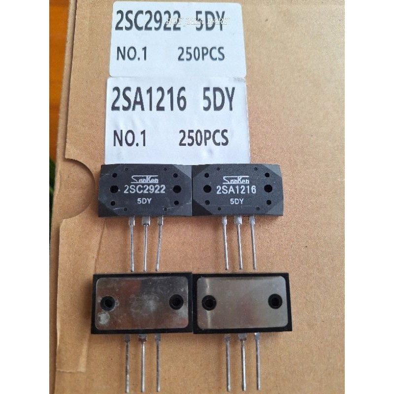 Sanken 5DY 2SA1216 2SC2922 RRT( KW 1) Fre Mika Karet