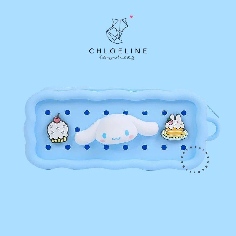 

Kotak Pensil Character Anak Pokemon Cinnamoroll Kuromi Melody Pencil Case / Kantong Pensil Berlubang