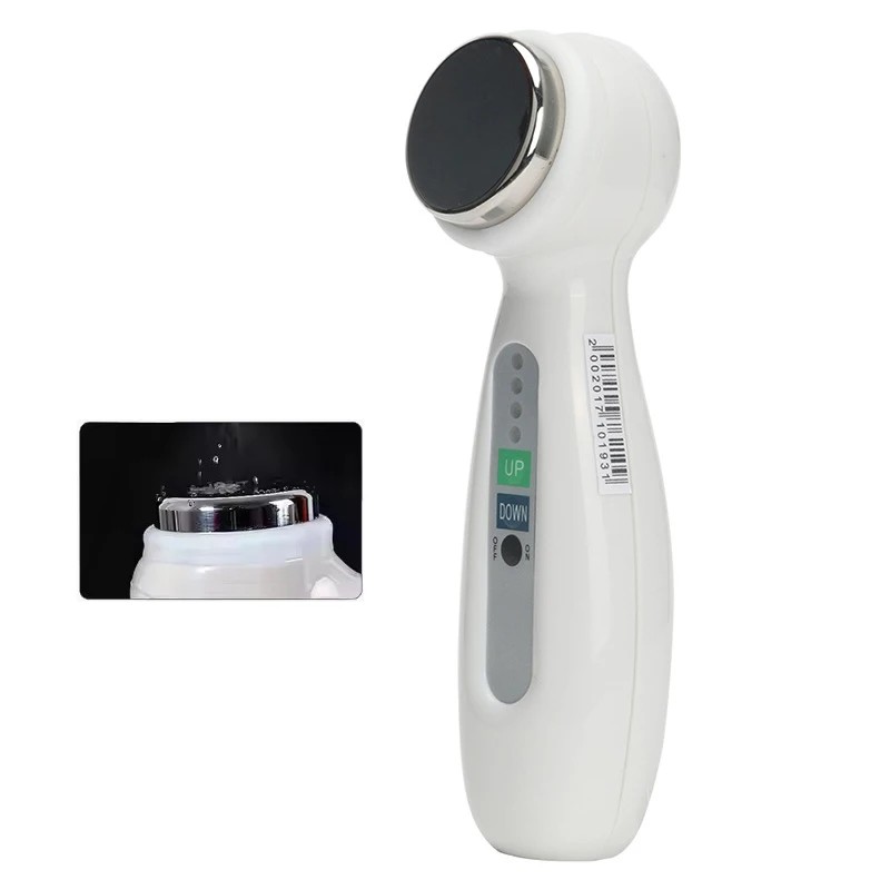 BEST SELLER 1Mhz Ultrasonic Facial Body Cleaner Massager Machine Handheld Galvanic Spa Skin Tighteni