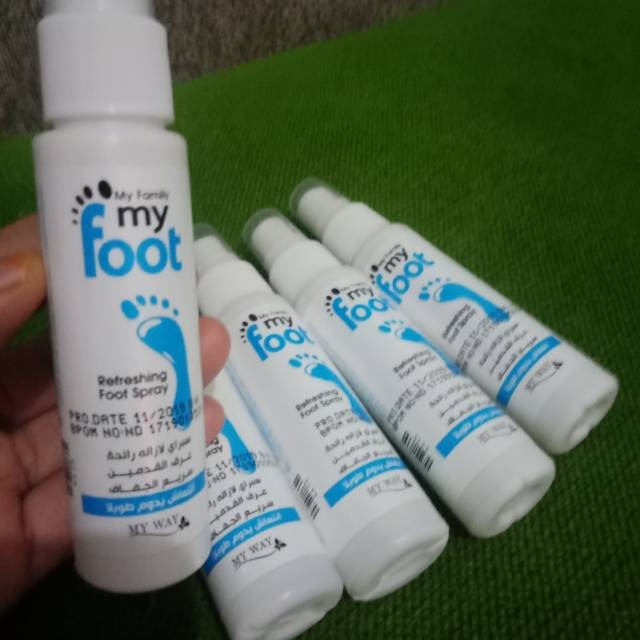 MD My Way Penghilang Bau Kaki Spray Foot & Penghilang Bau Sepatu My Way 100% Original BPOM