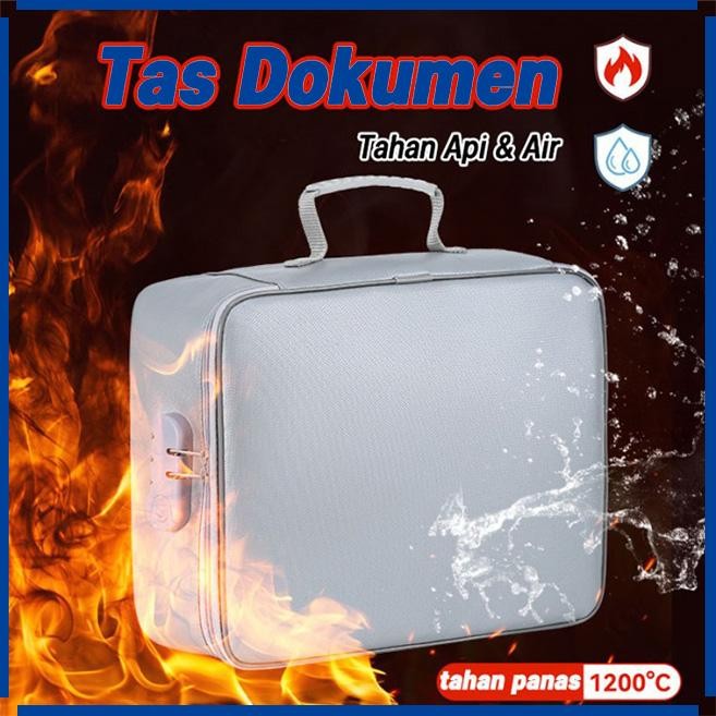 

Tas Dokumen Tahan Api Dan Air /Tas Dokumen Travel Bag/Tempat Berkas Map/Tas Dokumen