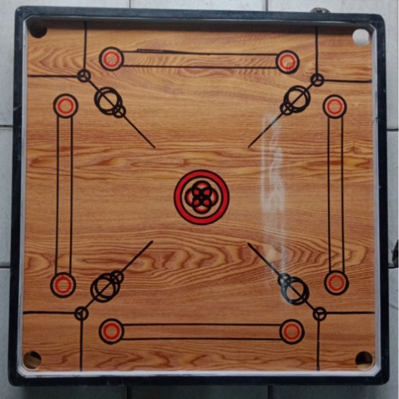 Karambol Meja 1 Set Biji Kristal Permainan Anak Remaja Dewasa