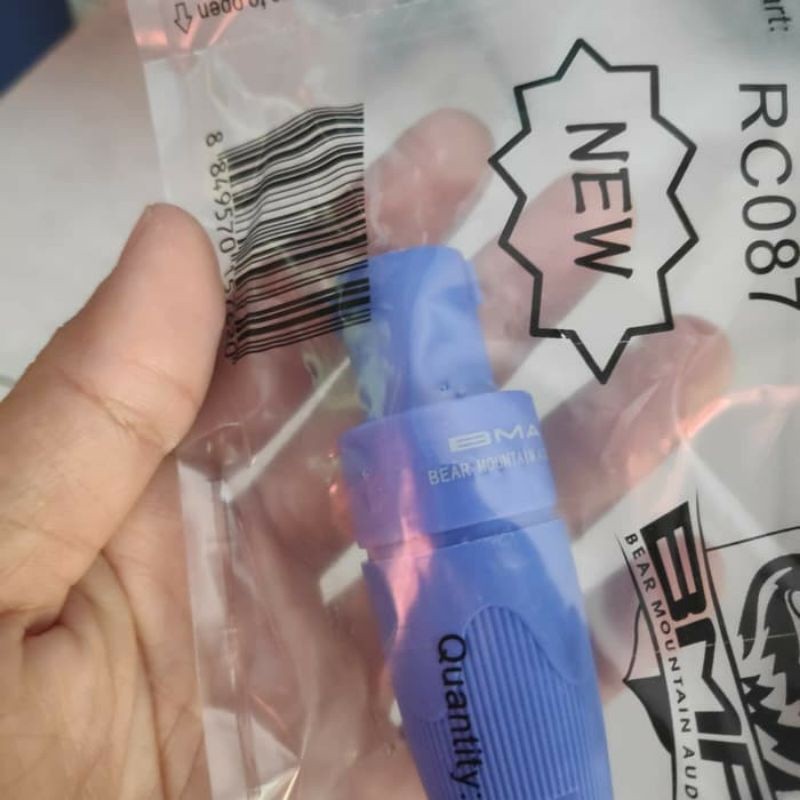 satu set jack jek speakon BMA dan socket soket spikon BMA origina