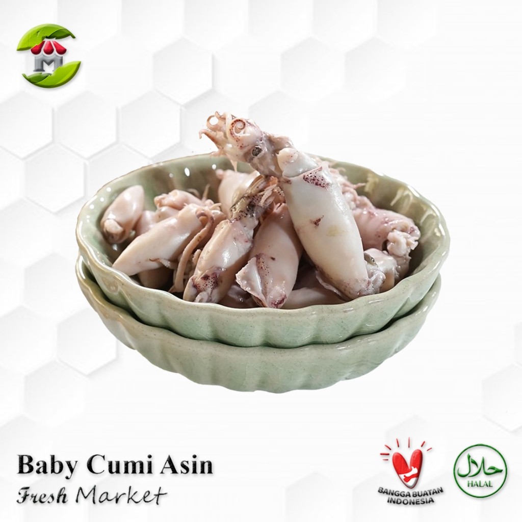 

[DEPOK] Baby Cumi Asin Pack 250gr